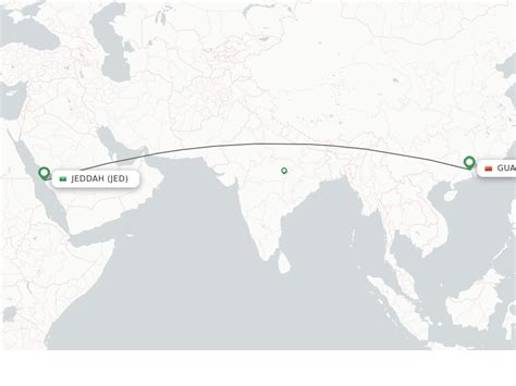 廣州直飛吉達要多久：航空旅程與多元思考